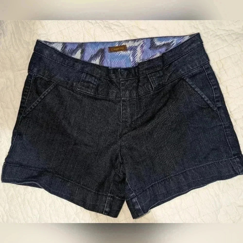 Women's Copper Key denim shorts. Size 7
